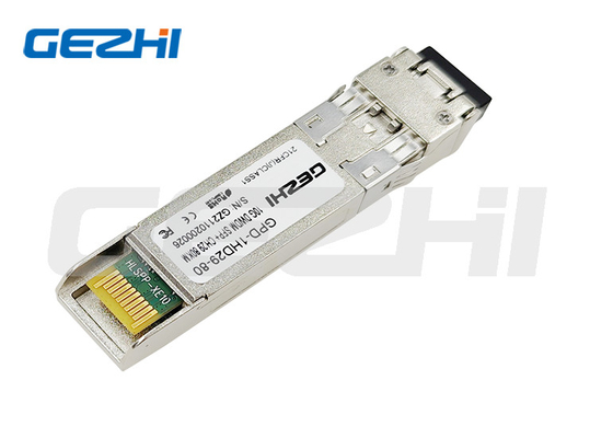 10GBASE SFP+ DWDM অপটিক্যাল ট্রান্সিভার ঘন তরঙ্গদৈর্ঘ্য-বিভাজন মাল্টিপ্লেক্সিং 100% সামঞ্জস্যপূর্ণ
