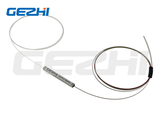 OEM 1x4 পিএলসি স্প্লিটার এসসি / এপিসি সংযোজকগুলির সাথে পিএলসি ফাইবার অপটিক স্প্লিটার