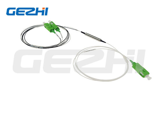 1x2 FWDM ডিভাইস T1550R1310/1490nm স্টিল টিউব 1 মিটার সংযোগকারী ছাড়া