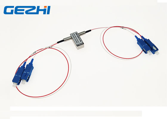 অপটিক্যাল 2x2b ফাইবার বাইপাস সুইচ মেকানিক্যাল 5v