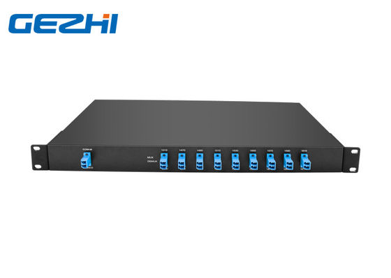 8 চ্যানেল CWDM Mux Demux মডিউল 4 কার্ড এলজিএক্স ক্যাসেট 19