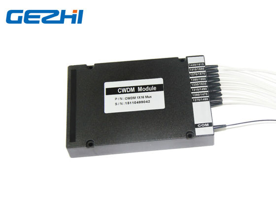 1610nm 1x16 একক ফাইবার প্যাসিভ 16 চ্যানেল সিডব্লিউডিএম বিভাজন