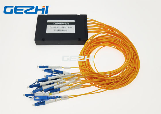 এবিএস বক্স 1610nm 1x18 CWDM মোটা ওয়েভেলথ দৈর্ঘ্য বিভাগ মাল্টিপ্লেক্সিং