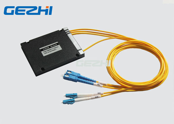 একক ফাইবার 1590nm CWDM 2 চ্যানেল অপটিকাল অ্যাড ড্রপ মাল্টিপ্লেক্সার