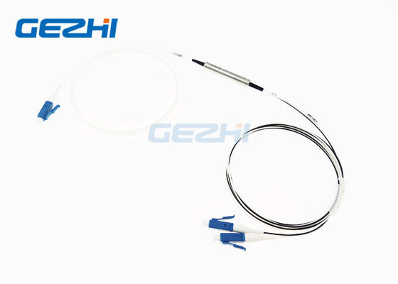 200Ghz 1x2 একক চ্যানেল ফিল্টার ডাব্লুডিএম অপটিক্যাল প্যাসিভ উপাদান