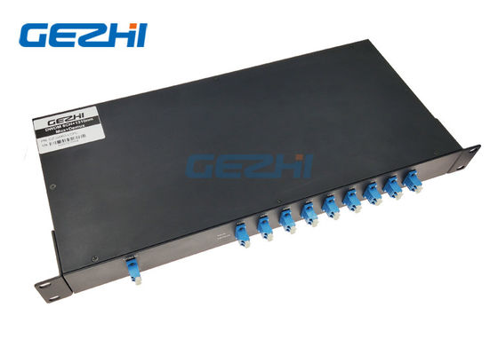 ধূসর 1310nm 8 চ্যানেল DWDM প্যাসিভ Mux Demux দ্বৈত