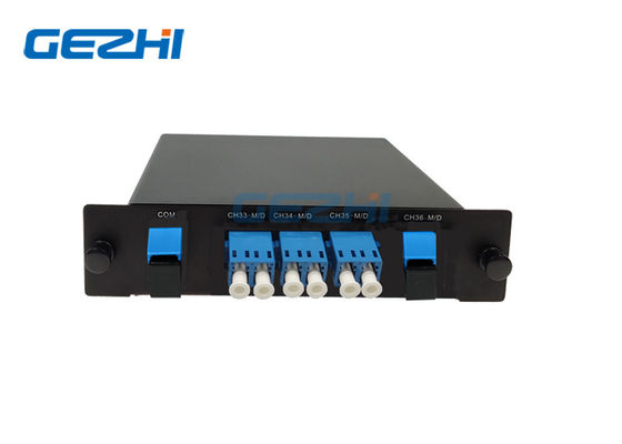 দীর্ঘ দূরত্ব CH43 1542.94nm 5G 6CH DWDM Mux Demux