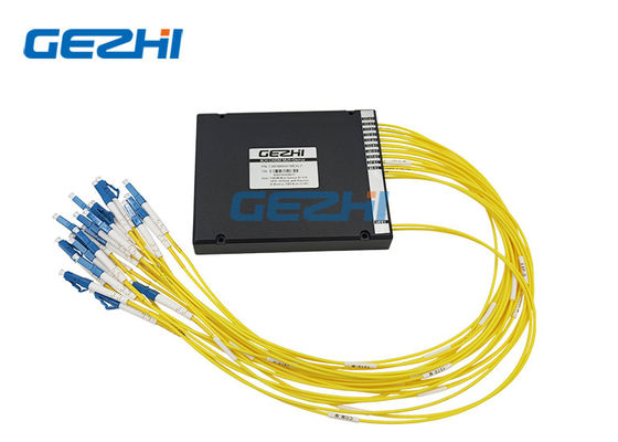 1x8 দ্বি নির্দেশমূলক CWDM Mux Demux ডুপ্লেক্স ফাইবার এলসি ইউপিসি সংযোগকারী