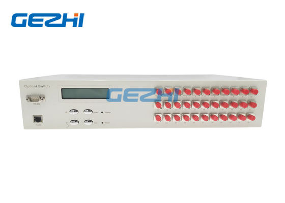 অপটিক্যাল নেটওয়ার্ক ট্রান্সমিশনের জন্য FC PC 1x32 ফাইবার অপটিক সুইচ 1550nm
