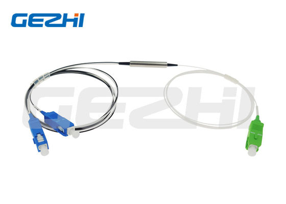 SC APC FTTH অপটিক্যাল ফাইবার FWDM 1310/1490/1550nm ইস্পাত টিউব