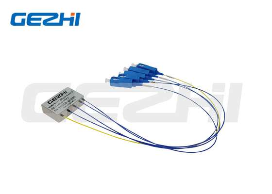 1x4 মেকানিক্যাল অপটিক্যাল ফাইবার সুইচ FSW 900um অ্যাড ড্রপ OM4 SMF